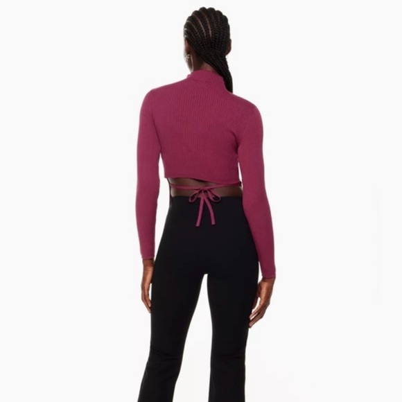 🆕 Babaton Sculpt Knit Tie Back - Picture 6 of 14